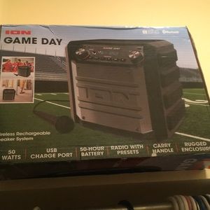 Game day speaker